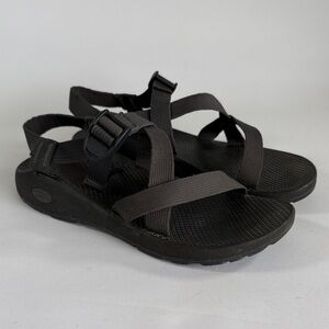 Chaco Black Strappy Sport Sandals